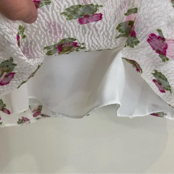 💥SOLD💥BuddyLove Blakely Peplum Short Sleeve Top - Calla Lily - Picture 9 of 13